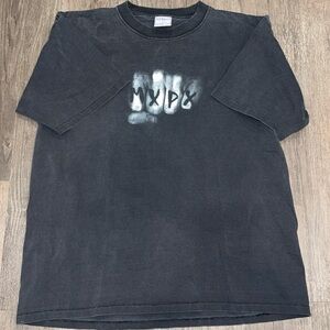 Vintage MXPX Fist knuckles Black Graphic T-Shirt single stitched